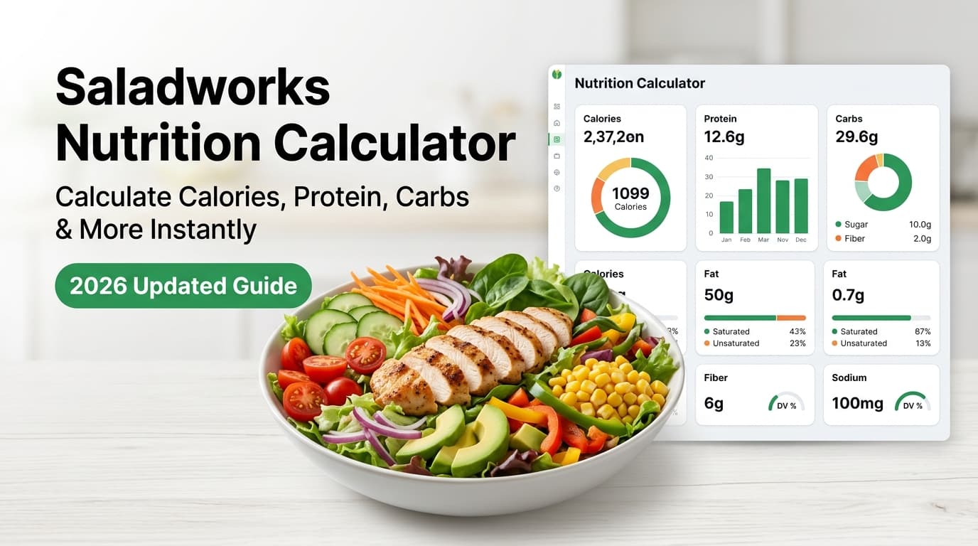 Saladworks Nutrition Calculator