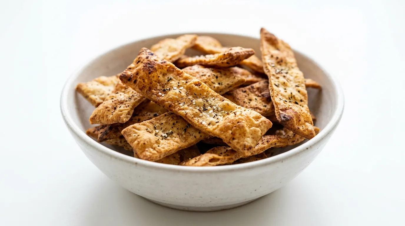 Baked Pita Strips