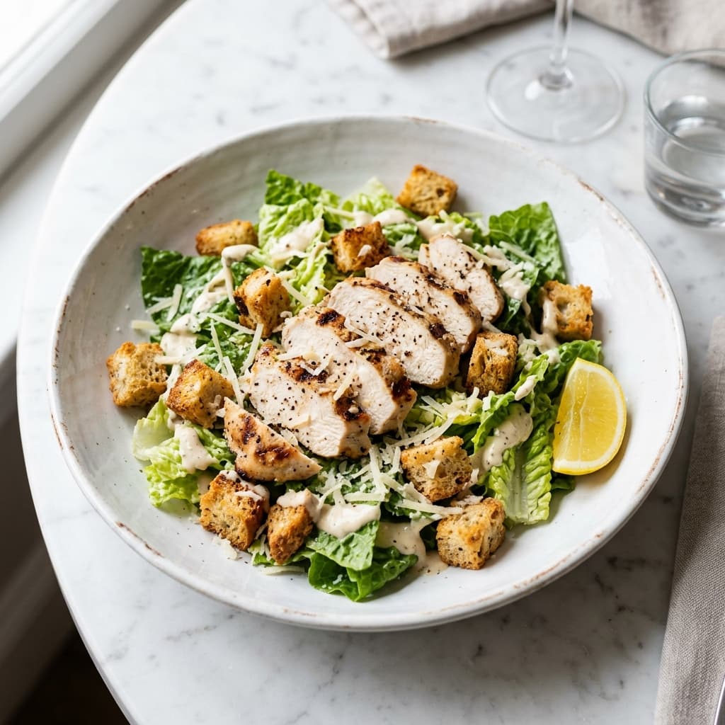 Classic Chicken Caesar Salad
